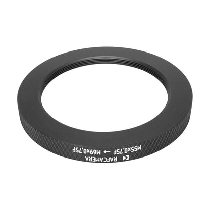 M55x0.75 female to M69x0.75 female thread adapter to use VVD on Rapido FMJ-8