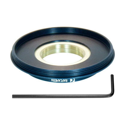 M55x0.75 male to M24x0.5 female step-down ring (adapter for Bolex 8/19/1.5x)