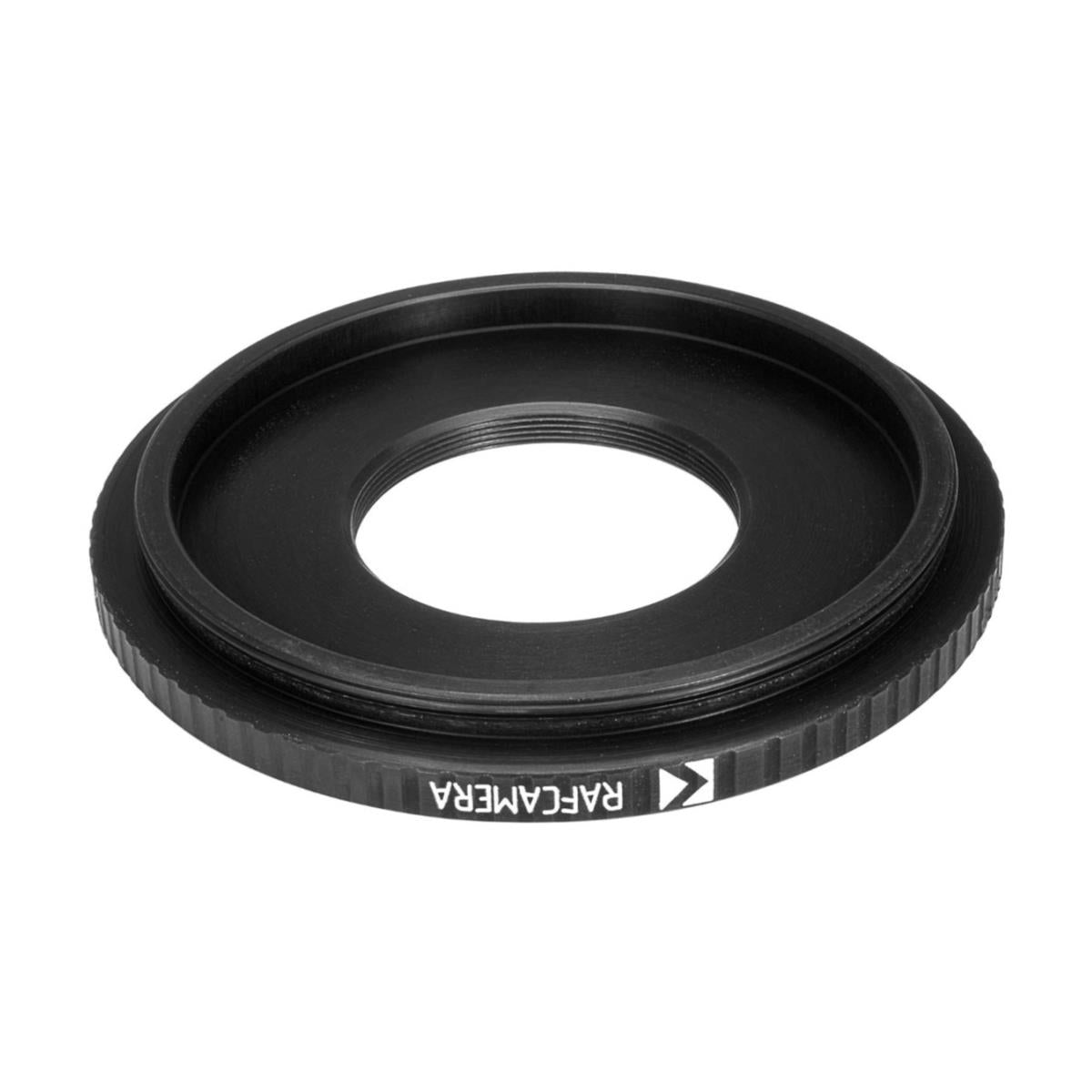 M55x0.75 male to M26.5x0.5 female thread adapter (55mm to 26.5mm step-down ring)