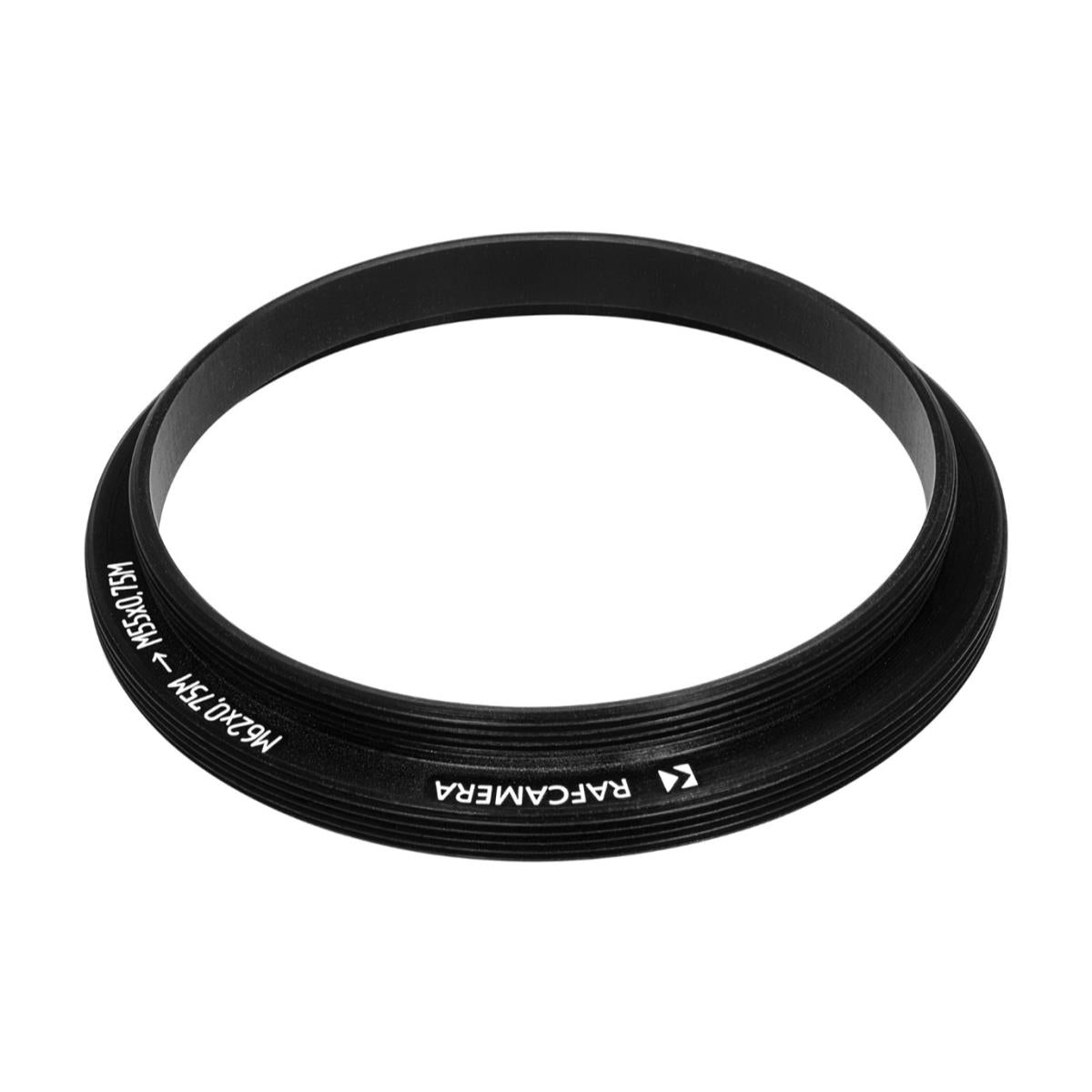 M62x0.75 male to M55x0.75 male adapter for Rapido FVD-8A