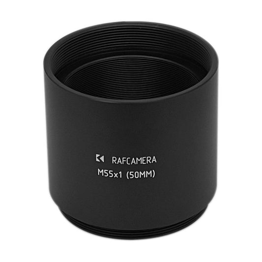 M55x1 thread extender, 50mm long