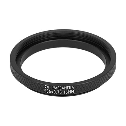 M56x0.75 thread extender, 6mm