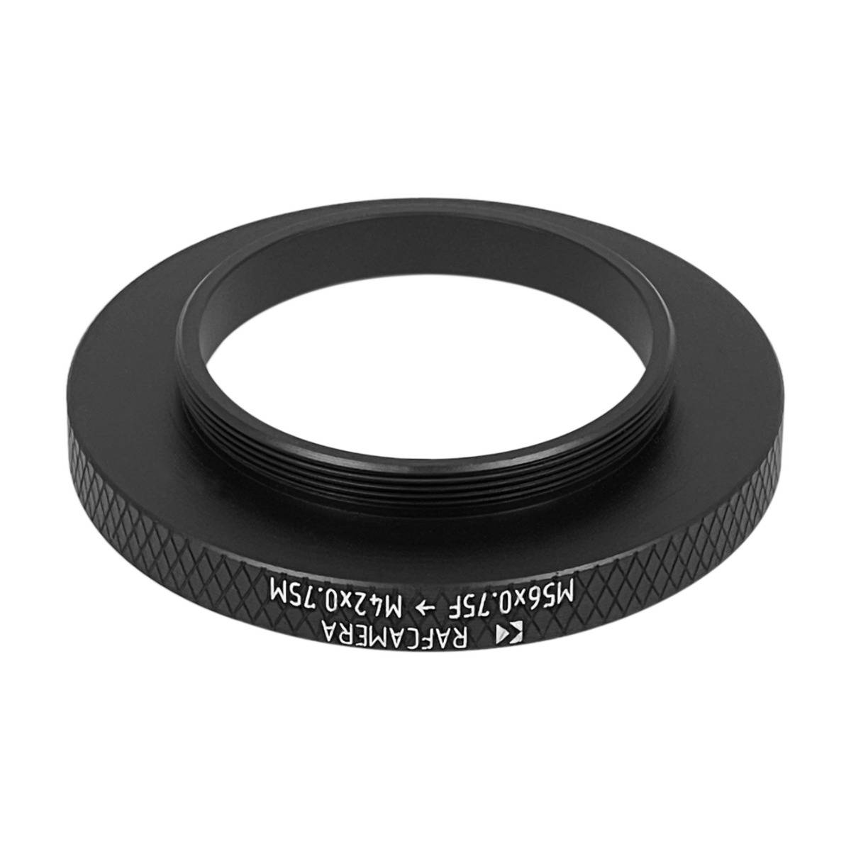 M56x0.75 female to M42x0.75 male thread adapter for Takahashi FC-76DCU