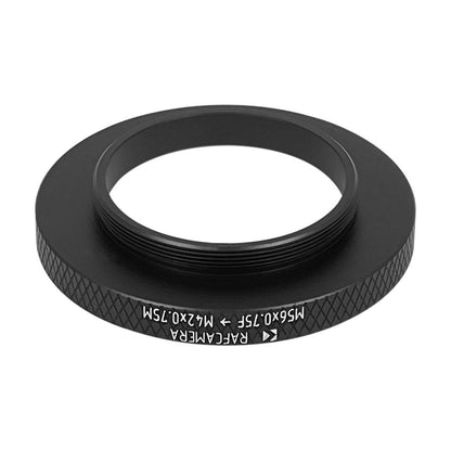 M56x0.75 female to M42x0.75 male thread adapter for Takahashi FC-76DCU