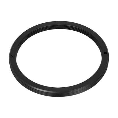 M56x0.75 female to M65x1 male thread adapter, flangeless