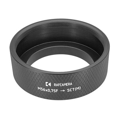 M56x0.75 female to SCT male thread adapter
