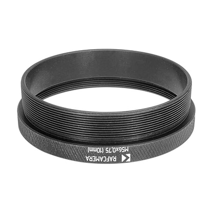 M56x0.75 male to M56x0.75 female thread adapter (10mm extender)