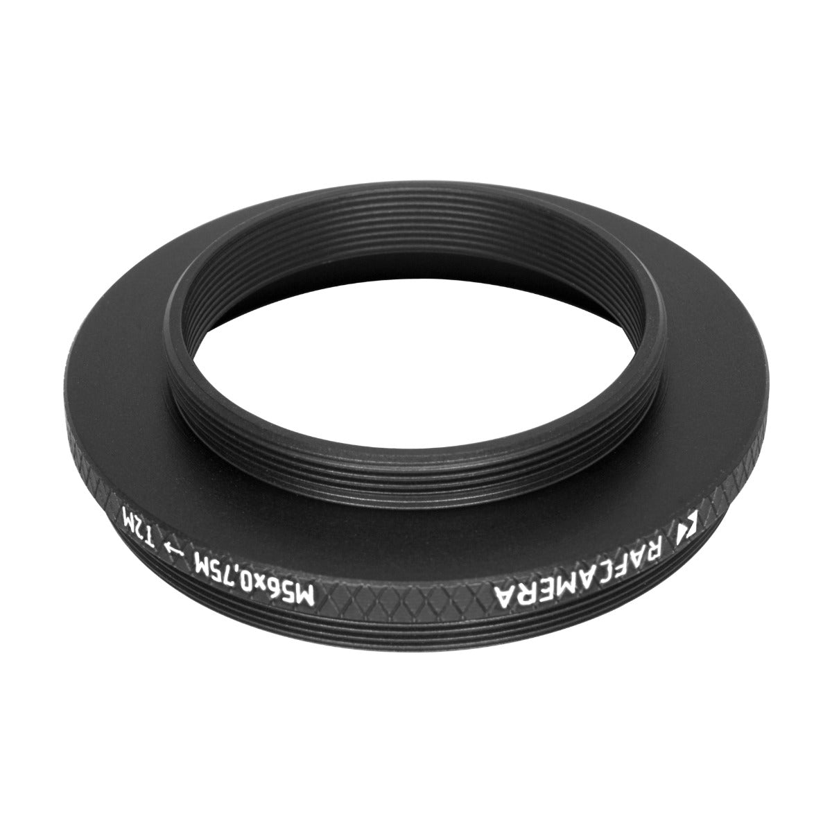M56x0.75 male to M42x0.75 (T2) male thread adapter