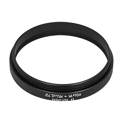 M56x1 male to M54x0.75 female thread adapter