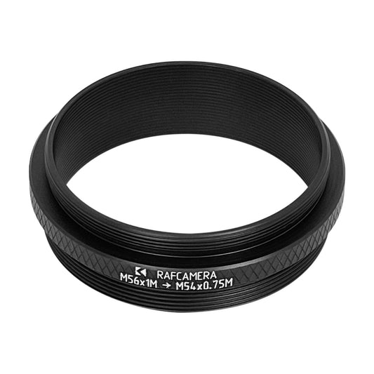 M56x1 male to M54x0.75 male thread adapter