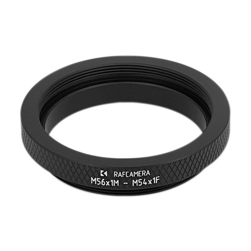 M56x1 male to M54x1 female thread adapter