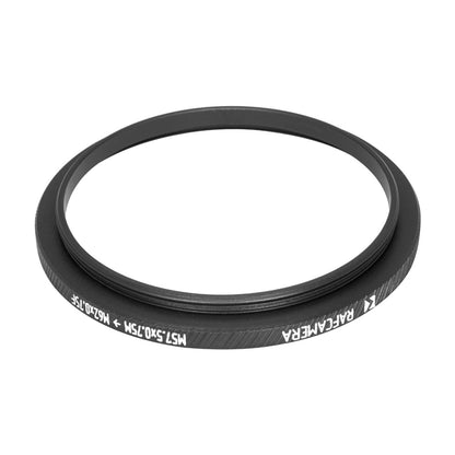 Step-Up Ring M57.5x0.75 to M62x0.75 for Angenieux 100mm Type S3 lens