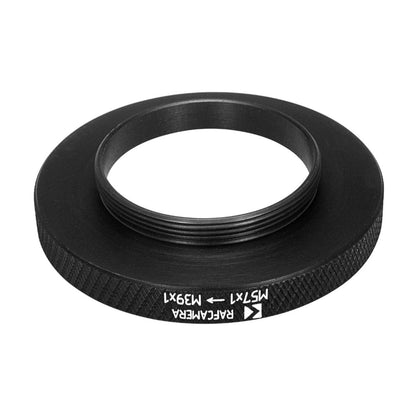 M57x1 female to M39x1 (LTM) male thread adapter