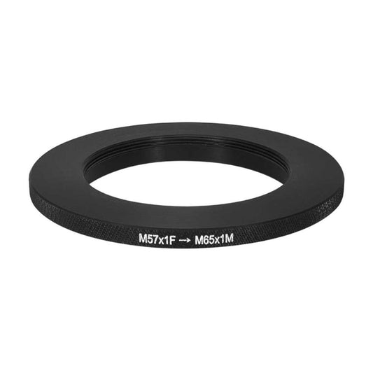 M57x1 female to M65x1 male thread adapter