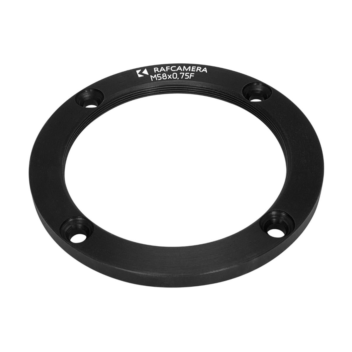 Lens board with M58x0.75 female thread