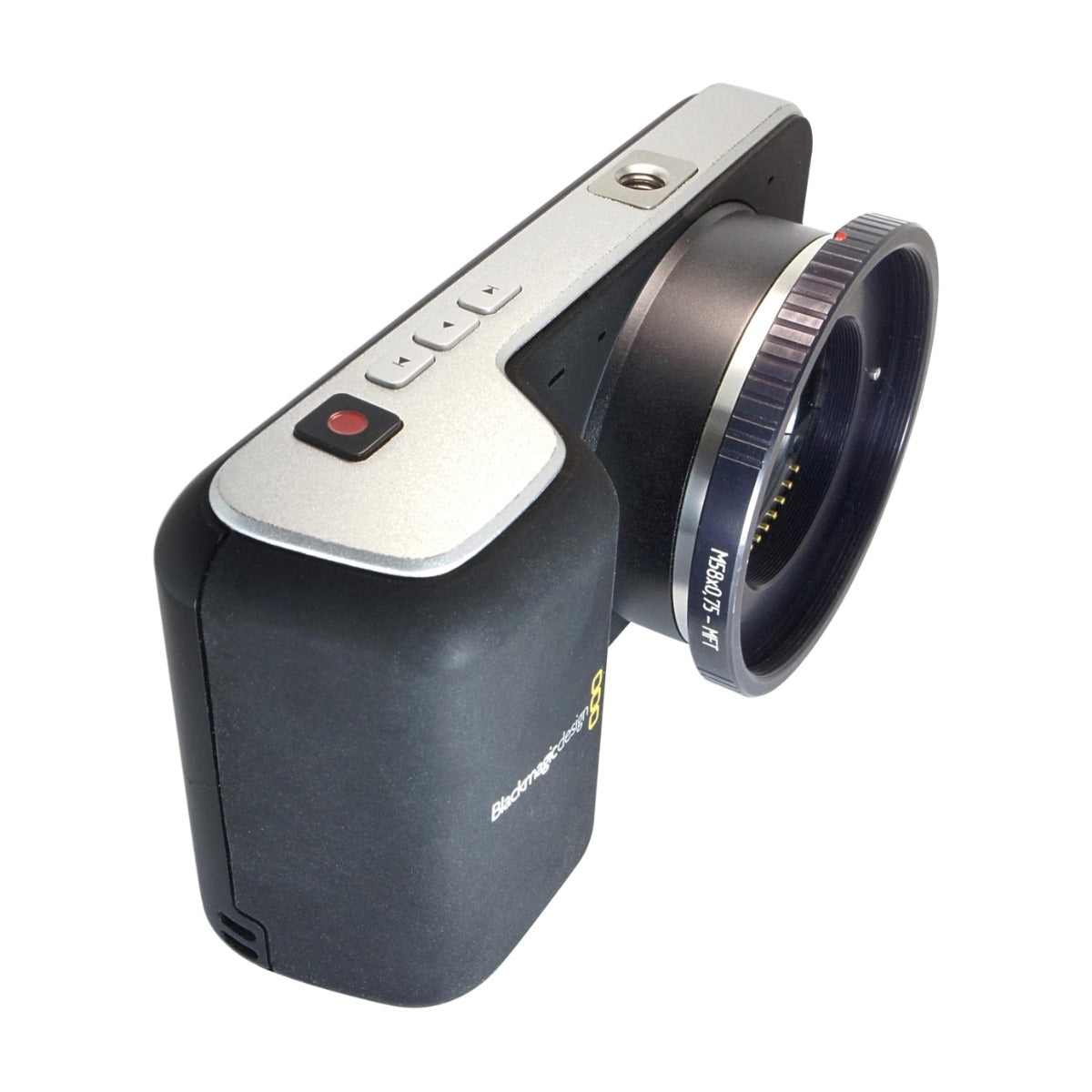 M58x0.75 thread to MFT (Micro 4/3) camera adapter for helicoids