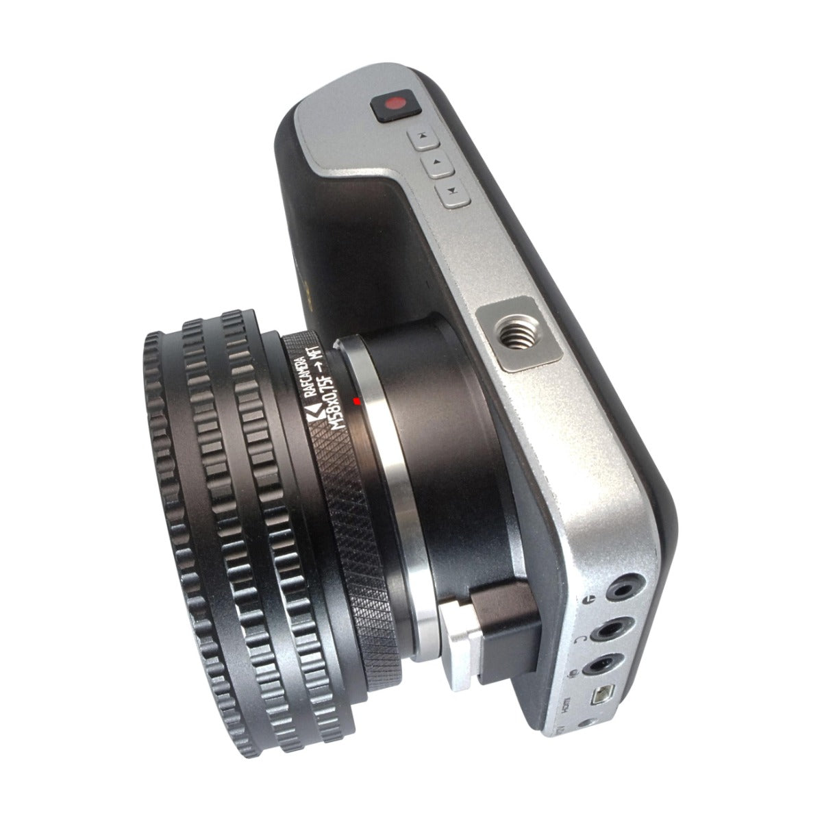 M58x0.75 female thread to MFT (Micro 4/3) camera mount adapter