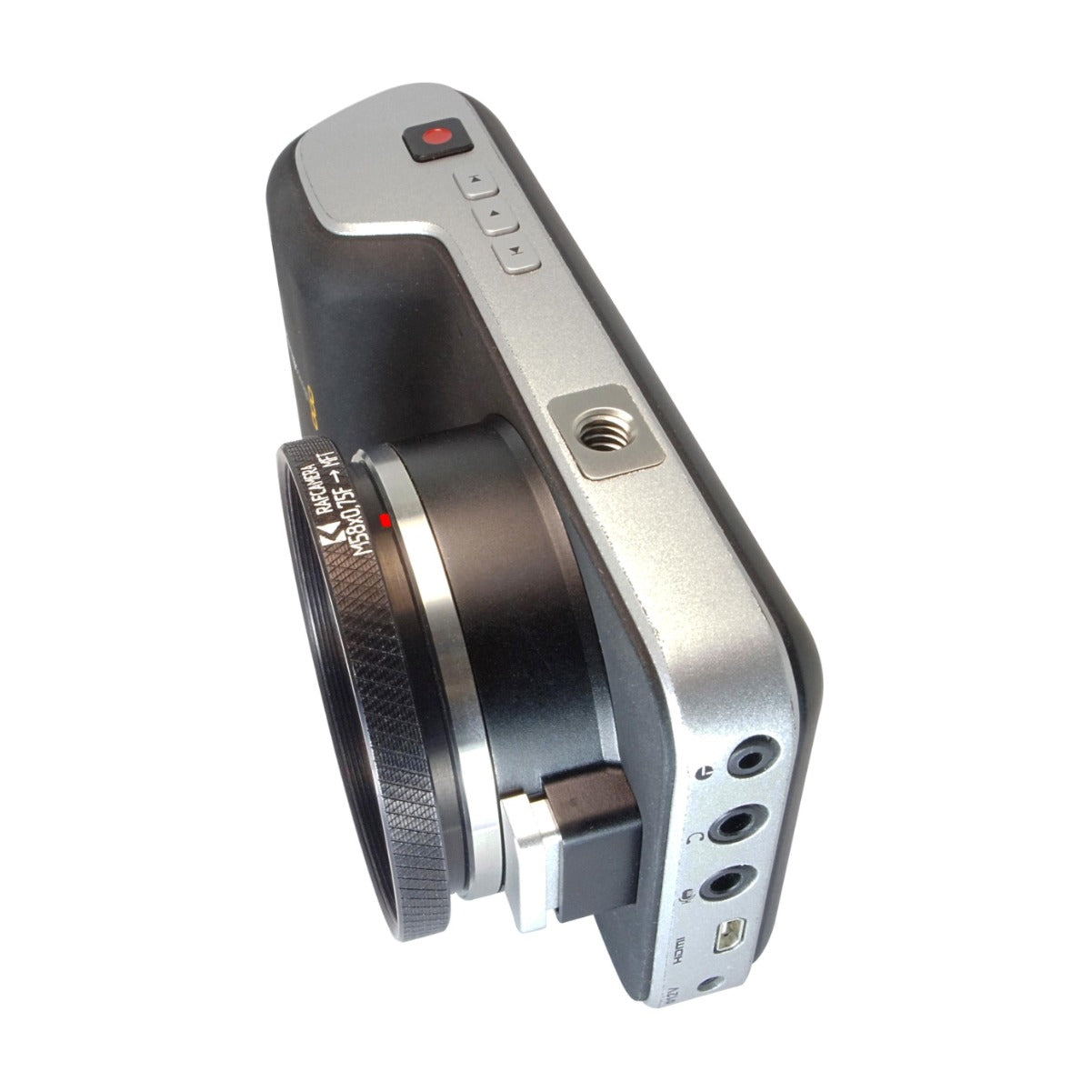 M58x0.75 female thread to MFT (Micro 4/3) camera mount adapter