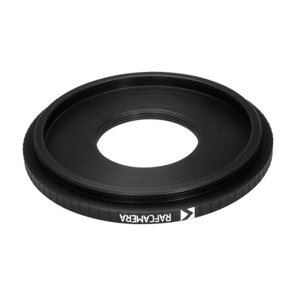 M58x0.75 male to M27x0.75 female thread adapter (58mm to 27mm step-down ring)