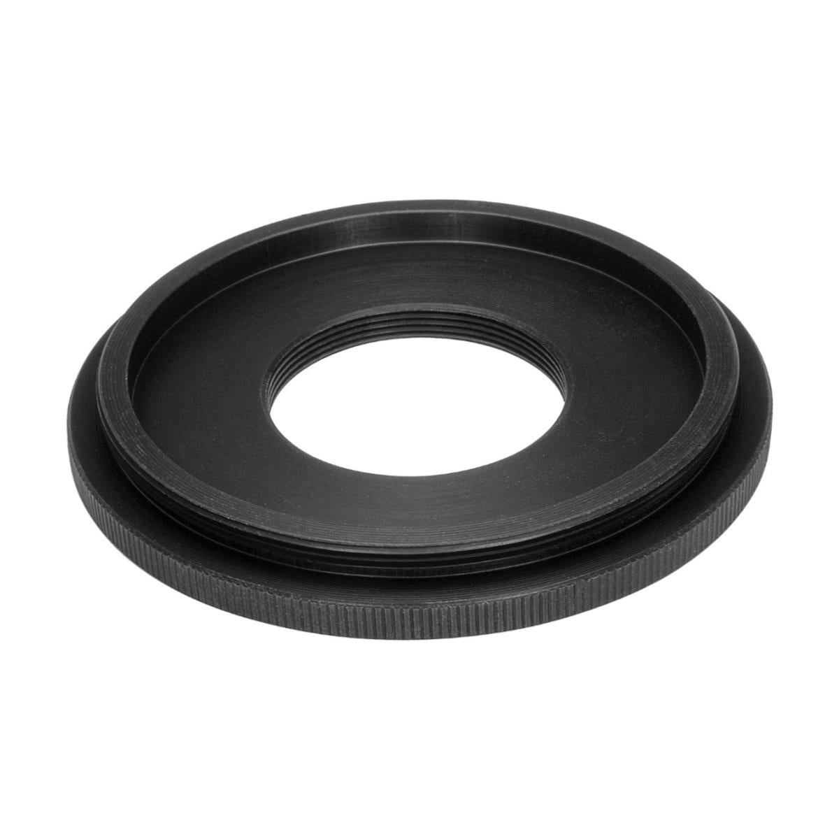M58x0.75 male to M28x0.75 female thread adapter (58mm to 28mm step-down ring)