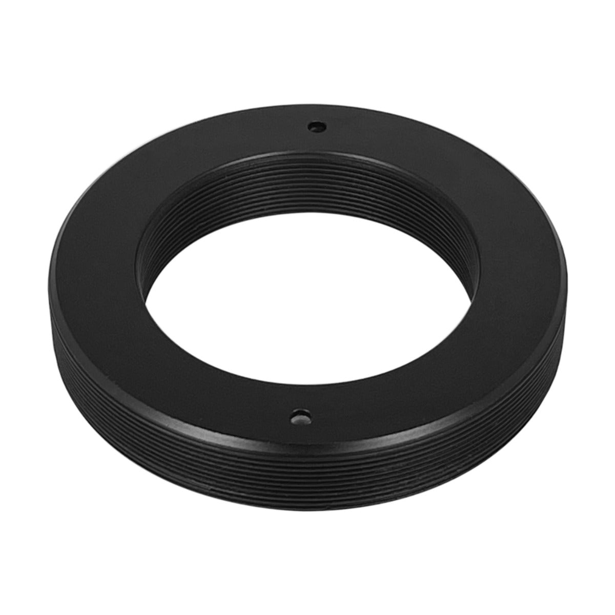 M58x0.75 male to M38x0.75 female thread adapter, flangeless, 7mm