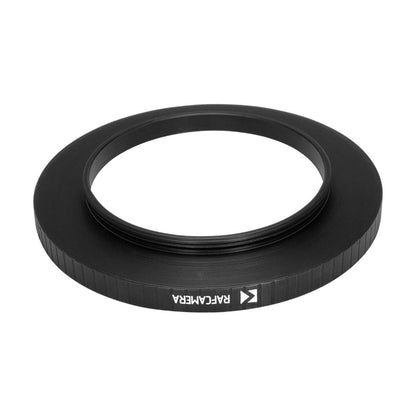 M58x0.75 male to M77x0.75 female thread adapter (58mm to 77mm step-up ring)