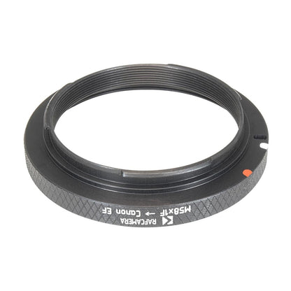 M58x1 female thread to Canon EOS (EF) camera mount adapter