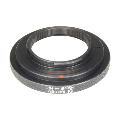 M58x1 female thread to MFT (Micro 4/3) camera mount adapter