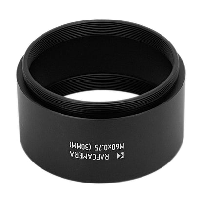 30mm thread extender for M60x0.75 thread