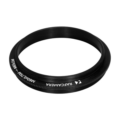 M60x0.75 male to M65x1 male thread adapter