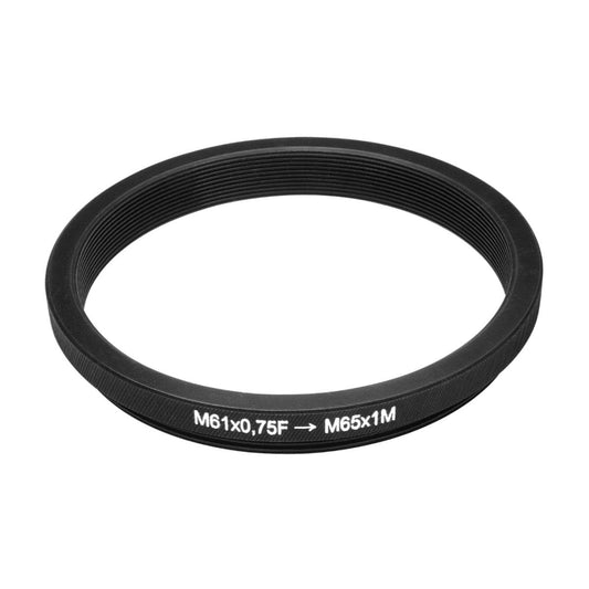 M61x0.75 female to M65x1 male thread adapter for Copal #3s shutter