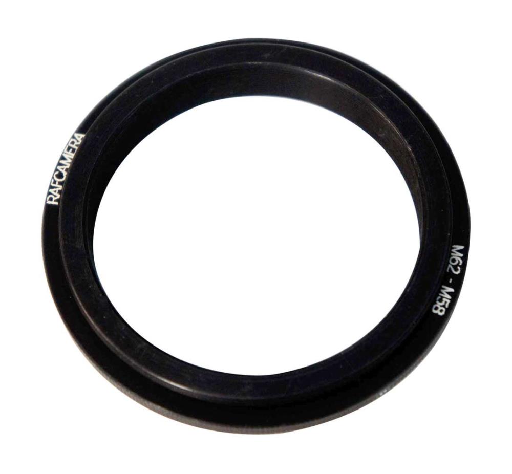 M62x0.75 To M58x0.75 Adapter To Combine Two Lenses For Macrophotography