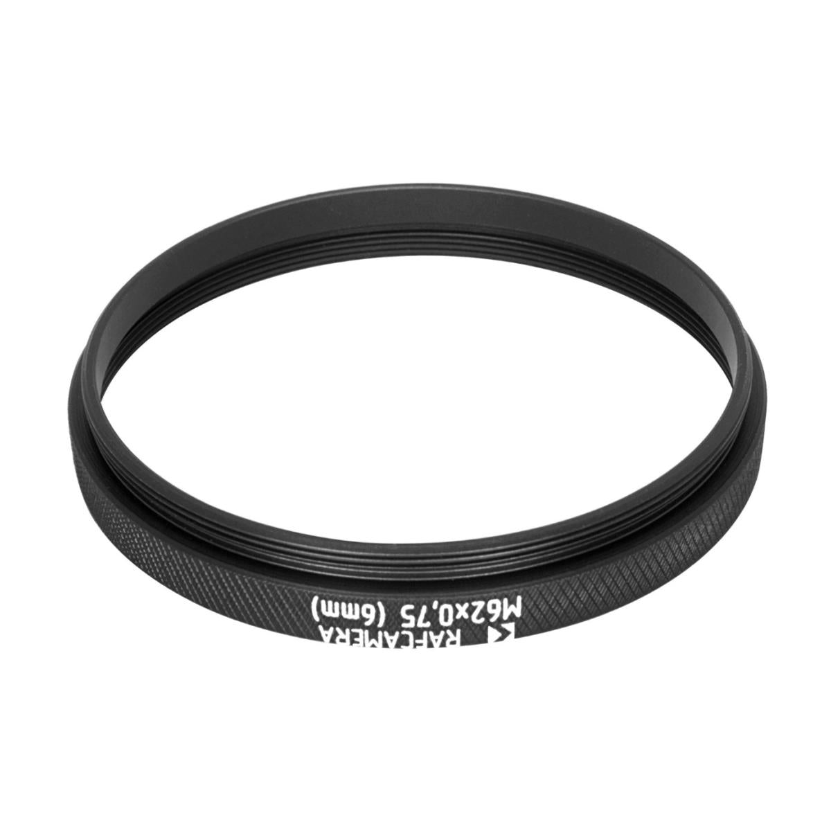M62x0.75 thread extender tube (6mm long)