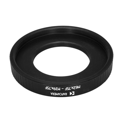 M62x0.75 female to M39x0.75 female thread adapter