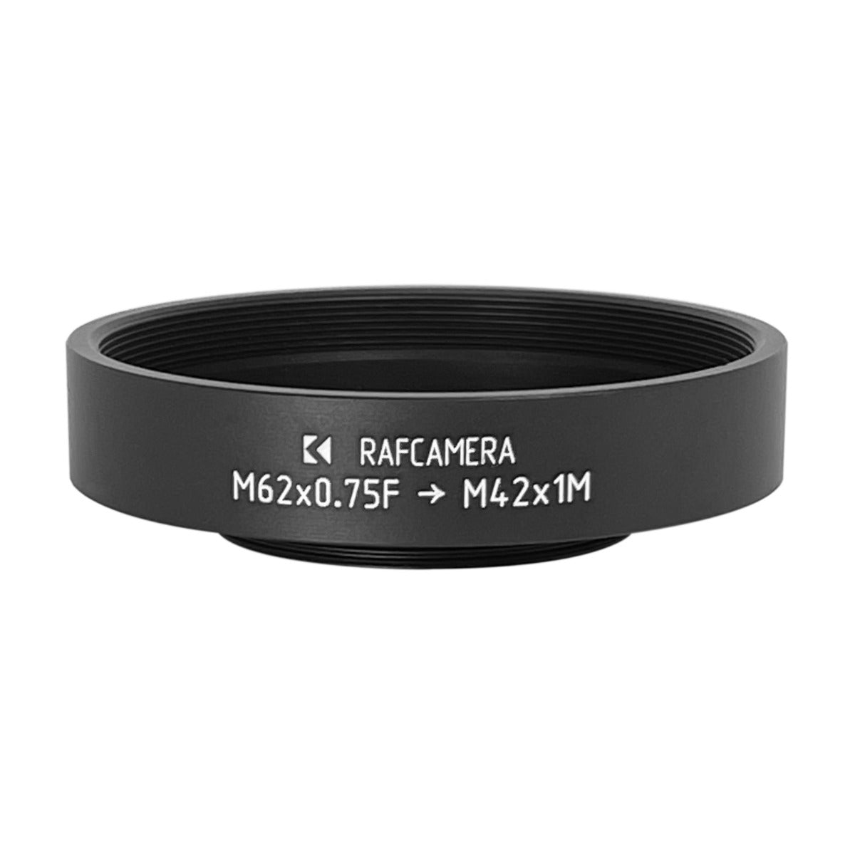 M62x0.75 female to M42x1 male thread adapter