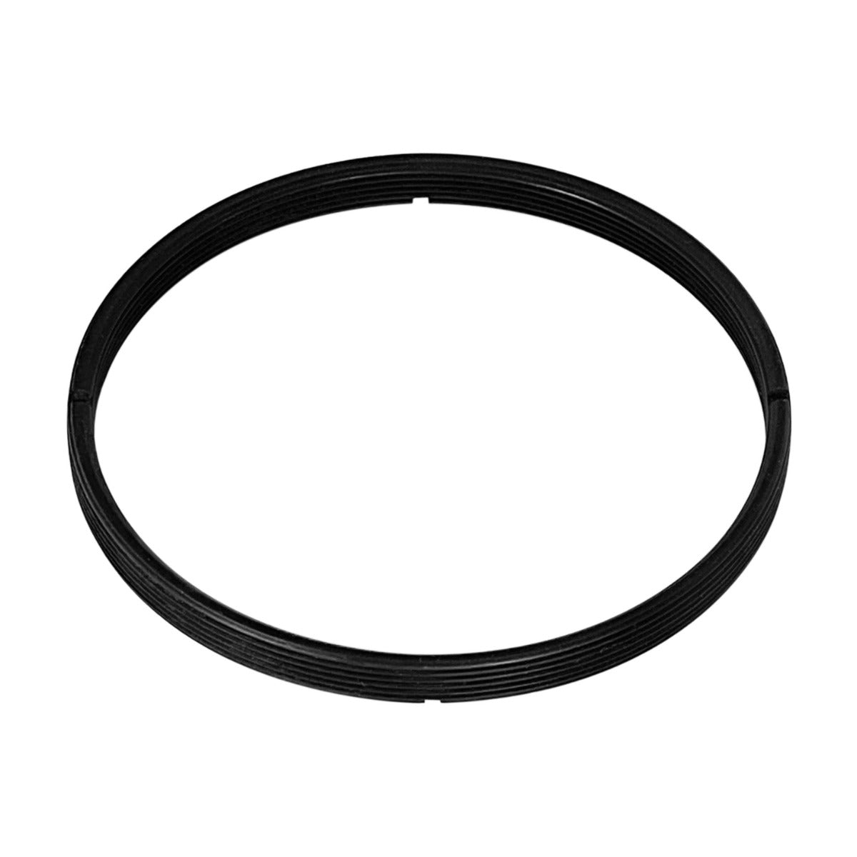 M62x0.75 male to M58x0.75 female thread adapter, flangeless