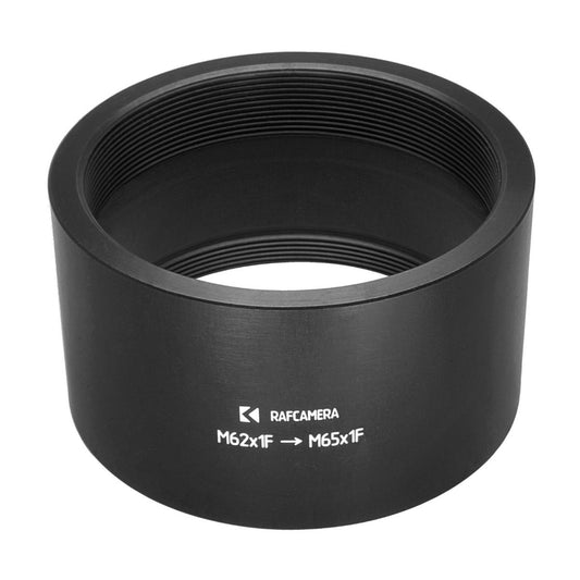 M62x1 female to M65x1 female thread adapter