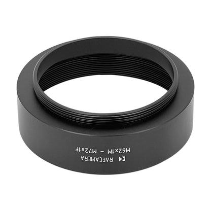 M62x1 male to M72x1 female thread adapter
