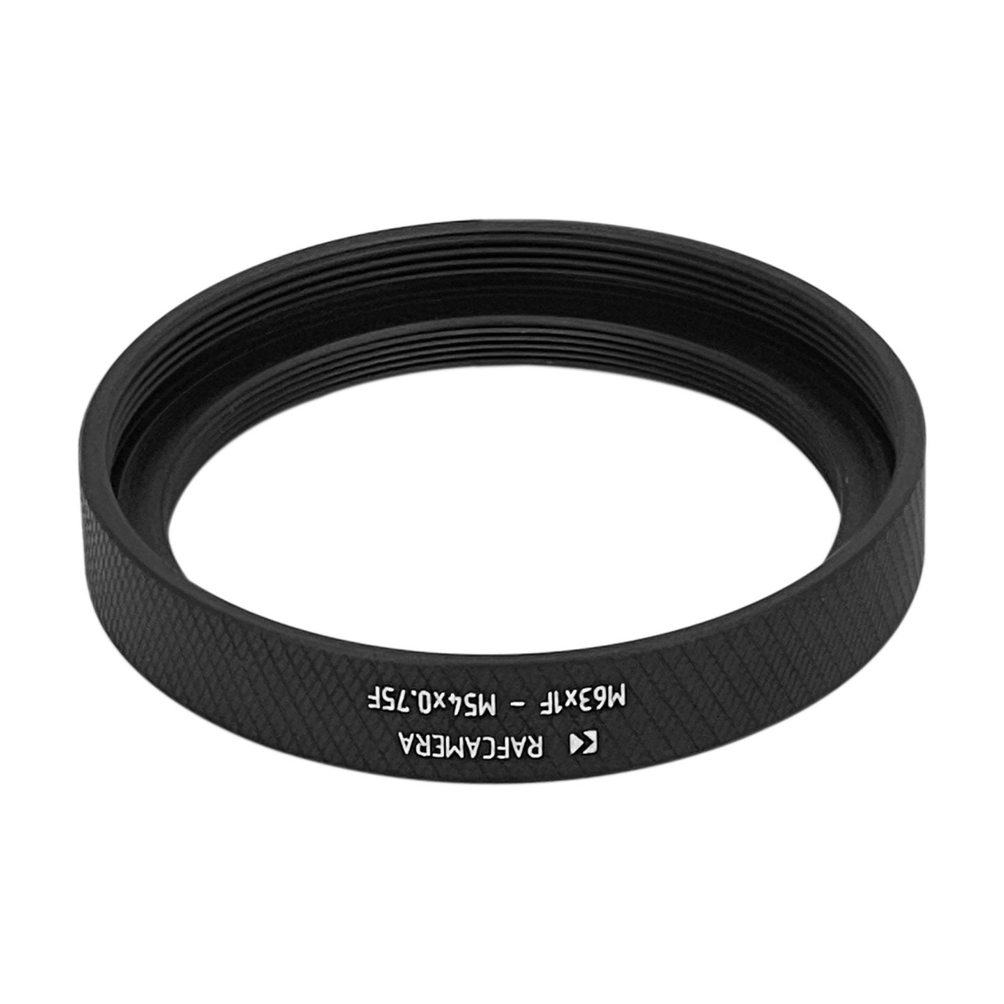 M63x1 female to M54x0.75 female thread adapter