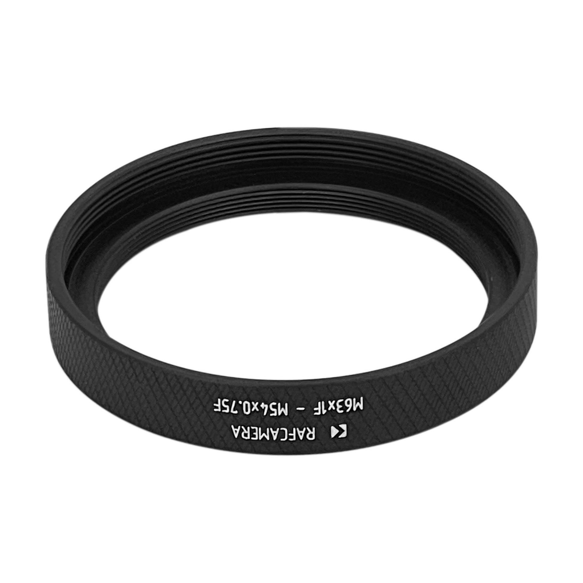 M63x1 female to M54x0.75 female thread adapter