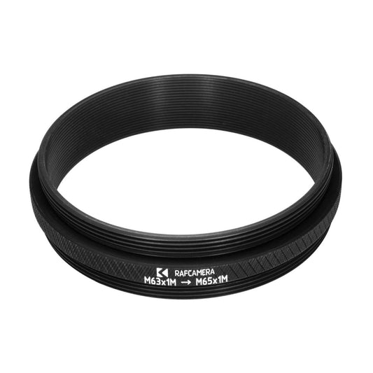 M63x1 male to M65x1 male thread adapter