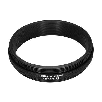 M63x1 male to M65x1 male thread adapter