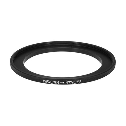 M65x0.75 male to M77x0.75 female thread adapter for Angenieux 9.5-57mm lens