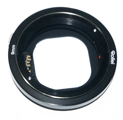 M65x1 female thread to Rolleiflex SLX camera mount adapter