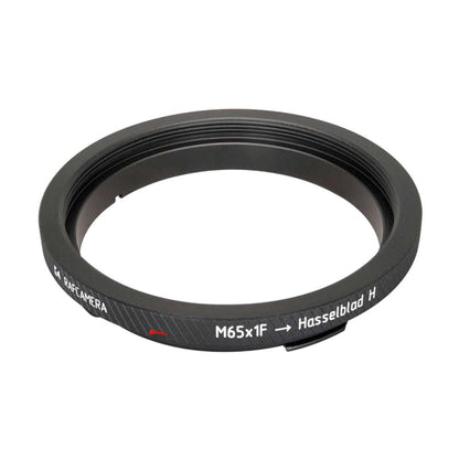 M65x1 female thread to Hasselblad H camera mount adapter