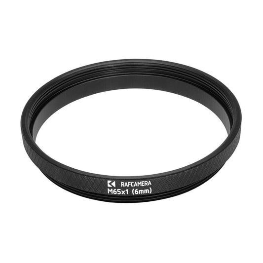 M65x1 female to M65x1 male thread adapter (6mm long extender)