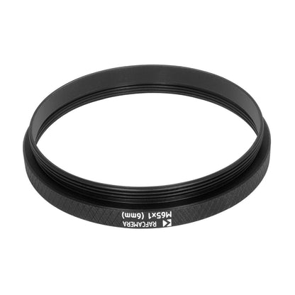 M65x1 female to M65x1 male thread adapter (6mm long extender)