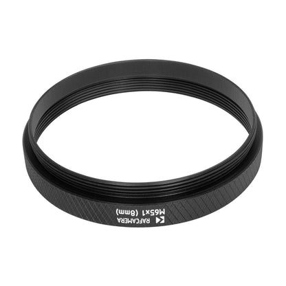 M65x1 female to M65x1 male thread adapter (8mm long extender)