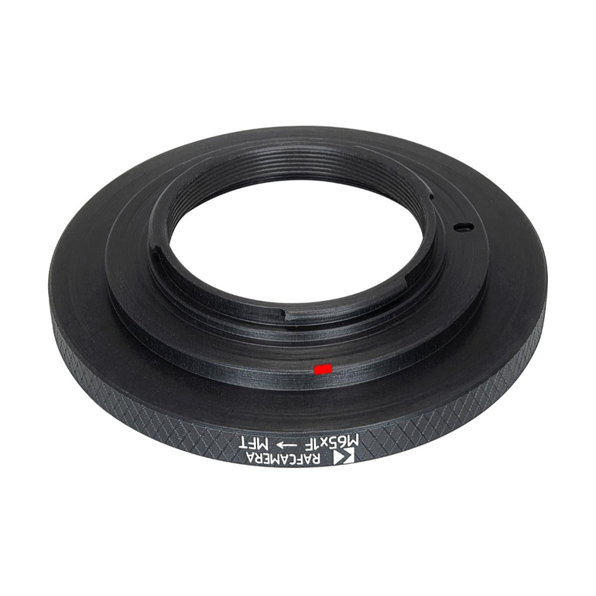 M65x1 female thread to MFT (Micro 4/3) camera mount adapter, long