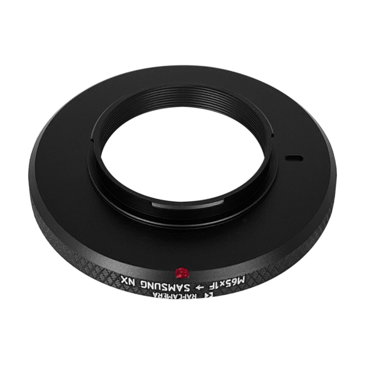M65x1 female thread to Samsung NX camera mount adapter
